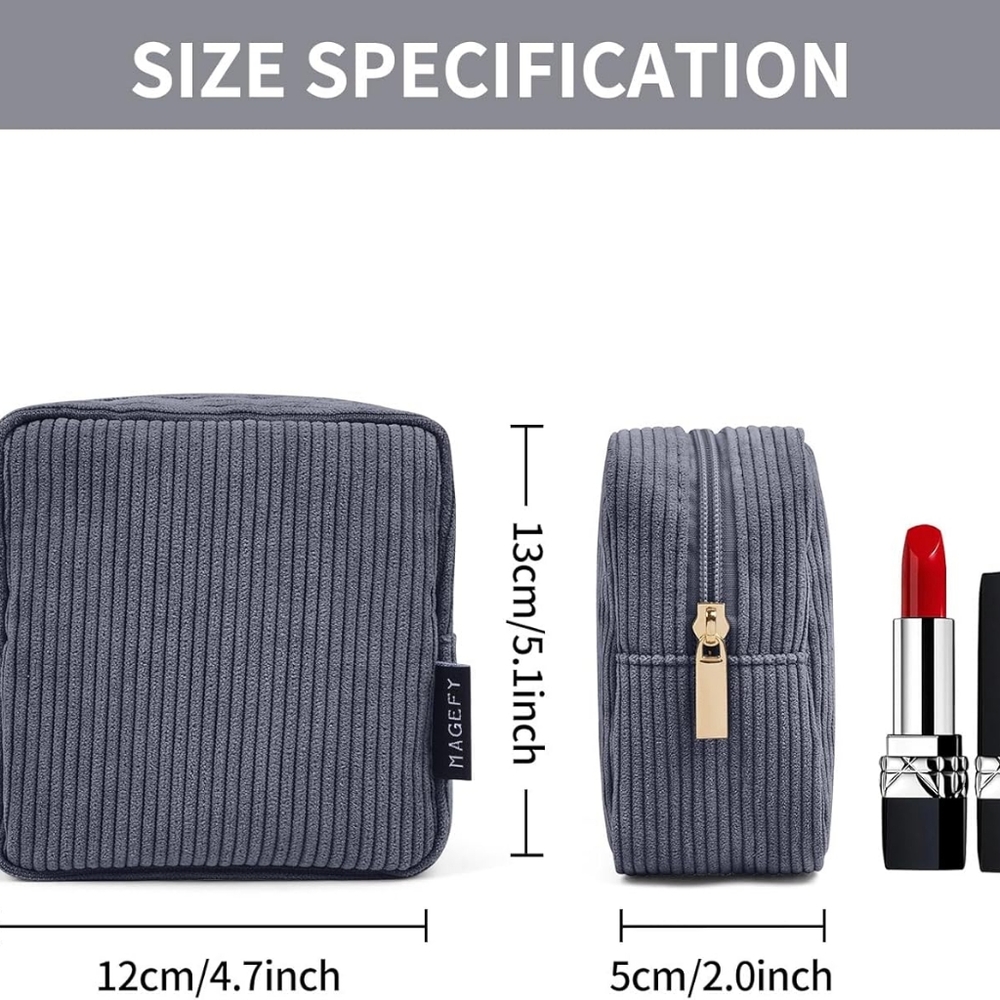 Small Travel Makeup Bag - Picture 4 of 5